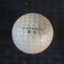 Vintage Golf Ball Spalding Silver King HV | eBay