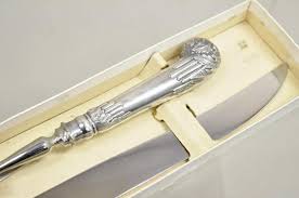 Vintage Cheltenham & Co Stainless Steel Silver Plated Meat ...