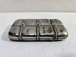 Vintage Ornate Silver Match Safe CASE Vesta Holder 7173/31 ...