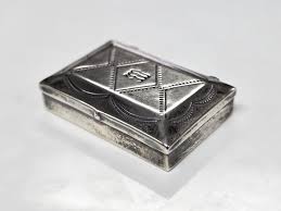 Vintage Sterling Silver Southwestern Trinket / Pill Box - Etsy