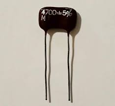 Cornell Dubilier Mica CDE Silver Dipped Capacitor 4700 5 ...