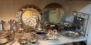 Sold at Auction: A Collection of Silver Plate Serving Ware ...