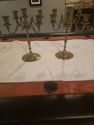Vintage Brass Candelabrum set of 2 | eBay