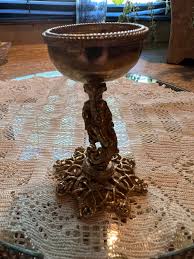 Brass Colored Metal Egg Stand - Etsy