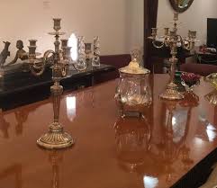 Big Pair of Candelabras, Jugendstil, Art Nouveau, Sign ...