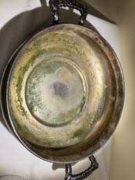 Vintage WM Rogers Silverplate centerpiece handled Low ...