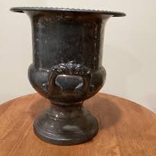 Vintage Silver-Plate Ice Champagne Large Bucket Wine Cooler ...