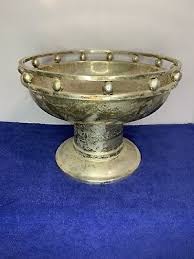 Larry Laslo Silverplate Bowl MCM Creative Gifts ART ...