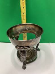 Vintage Silver Plate Food Warmer Chafing (Base Only) | eBay