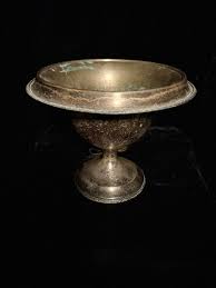 Buy Antique Tarnished Silver Plate Urn Compote Online in ...