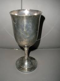 W. M. Rogers Pedestal Goblet 6.5" Tall EUC | eBay