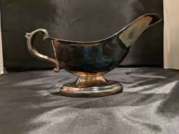 Kent Silversmiths Silver plate Gravy Boat | eBay