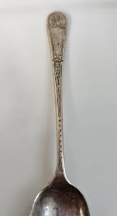 Set Eleventh Antique Silver Metal Spoons Unique Rare Vintage Special Stamp | eBay