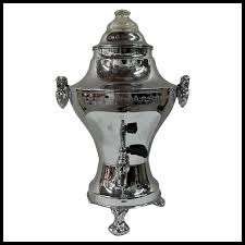 Art Deco Silver Plate Samovar. For Sale at Ruby Lane