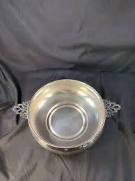 Antique The Sheffield Silver Bowl 8.25” Silverplate USA ...