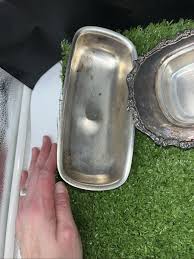 1800s Silver Plate Butter Dish Lid Victorian American Rose ...