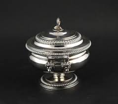 Lot - English Sterling Silver Petite Covered Tureen