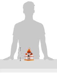 Amazon.com: Tatay 4 Cruet Set, 13.5 x 13.5 x 19 cm, Orange : Home & Kitchen
