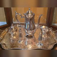 Dining | Sterling Silver Platted Tea Set | Poshmark