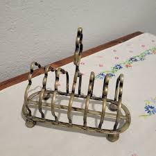 Antique Walker And Hall Sheffield 6 Slice Toast/letter Rack ...