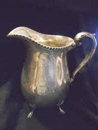Vintage Crescent Company Silverplate Water Tea Pitcher | eBay