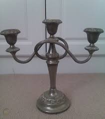 Lanthe Silver Plated 3 Candle Holder Candelabra | #275239186