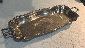 Sheridan Silver Co Vintage Bread Tray Silverplated 1946 ...