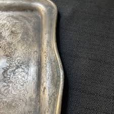 Antique Copper Silver Plate Service Tray 10” X 5.75” | eBay