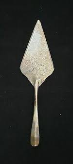 Antique Russian 1891 Imperial 84 9" Silver Cake Server Floral Engraved Riga ? | eBay