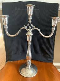 Pair of Weighted 3 Light Candelabra Royal Danish (Sterling) | eBay