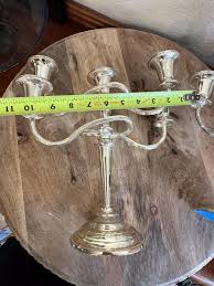 Vtg Double Twisted Silver Plate Candelabras, Matching Pair HBC England - Etsy