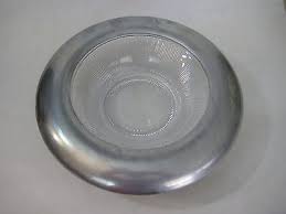 Nambe Mt0316 Metal & Glass Sunburst Bowl, 2010 Betty ...