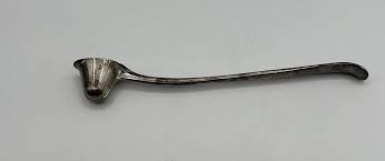 9.5” Mid Century Heavy Silver Plate Candle Snuffer Unmarked | eBay