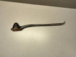 Vintage silver plated Helmet candle snuffer | eBay