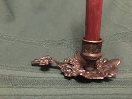 Antique Black Cast Iron EMIG Candle Holder 1930's - 40's Mint Condition | eBay