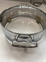 2 Quart Casserole Dish Holder—Silver | eBay