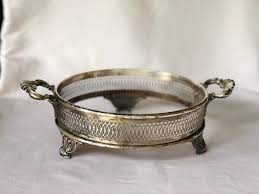 Vintage Silver Plate Duo Server With Lid, FB Rogers Silver Co., Art Deco, #258 - Etsy Denmark