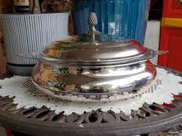 Sheffield Silver Company Silverplate Covered 2.5 QT Casserole Pyrex Glass 3 Pcs | eBay