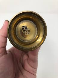 Vintage Brass Vase/decorative Item - Etsy