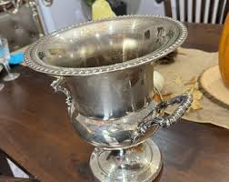 Vintage Silver Ice Bucket Rare Vintage Grandmillenial Champagne Bucket Large Wine Chiller Granny Chic Table Decor Elegant Hostess Gift Idea - Etsy