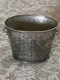 Vintage Hammered Champagne Bucket: EPNS Over Copper, French ...