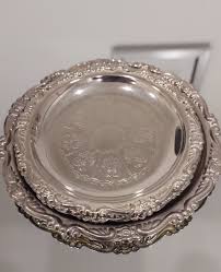 EP Steel Silver Plated Vintage Desert or Coasters Made in Hong Kong - Etsy Canada