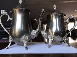 Vintage Int'l Silver Company Silver Plated Matching Tea Coffee Milk Set | eBay