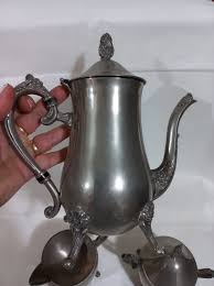 Italian Silverware Tea Set Silver Plated Coffee Pot Teapot Sugar Bowl Milkjug Tableware Silver Plate Coffee Set Vintage Italy Christmas Gift - Etsy