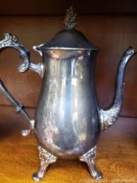 Silver Plated Vintage Tea Set Pot/Creamer/Sugar Stamped EP Brass Auction | Gleaton's, Metro Atlanta Auction Company, Estate Sale & Business Marketplace