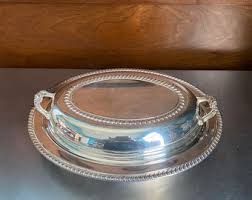 Covered Silver Plated Serving Fish 11.5 In - Etsy