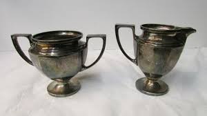 Vintage Silverplate Universal SPNS 84400 Sugar and Creamer 84460 Set | eBay