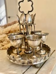 Antique Edwardian Silver Plated Egg Cruet Set by William Batt & Sons, C. 1900 - Etsy Israel