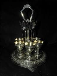 ANTIQUE ENGLISH SILVER PLATE EGG STAND RETAILED BY BENETFINK & CO 1852