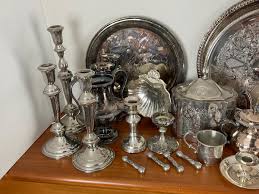 DR1417 Large Silver Plate Lot | EstateSales.org